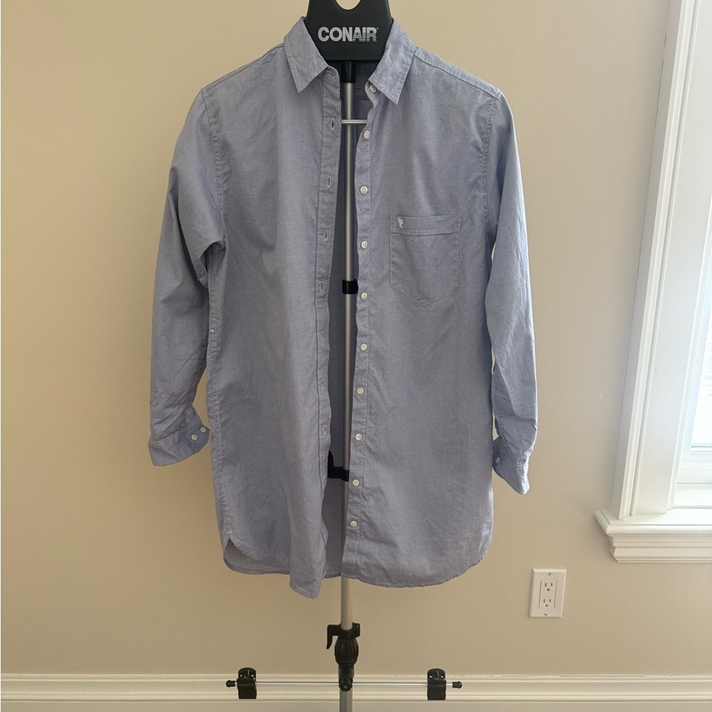 Talula Blue Button-Up Shirt